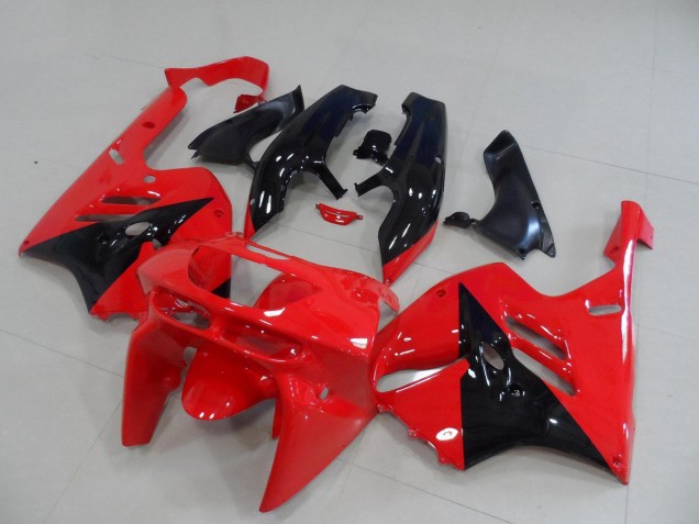 1994-1997 Red Glossy Black Kawasaki ZX9R Motorcycle Fairings UK Stores