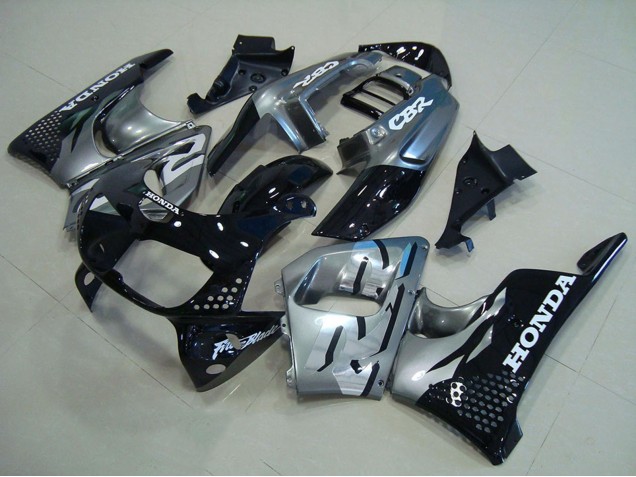 1996-1997 Silver Glossy Black Honda CBR900RR 893 Motorcycle Fairings UK Stores