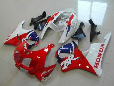 1996-1997 White Red Blue Honda CBR900RR 893 Motorcycle Fairings UK Stores