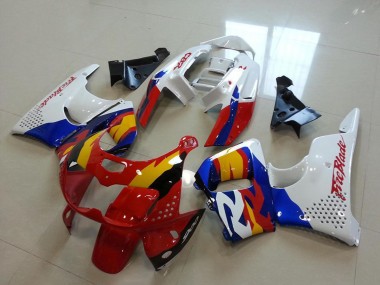 1996-1997 White Red Blue Yellow Honda CBR900RR 893 Motorcycle Fairings UK Stores