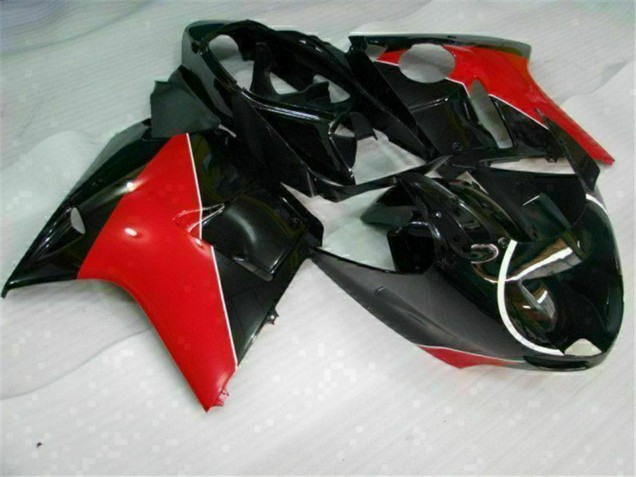 1996-2007 Red Glossy Black Honda CBR1100XX Motorcycle Fairings UK Stores