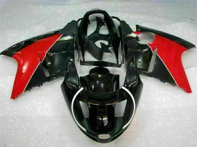 1996-2007 Red Glossy Black Honda CBR1100XX Motorcycle Fairings UK Stores