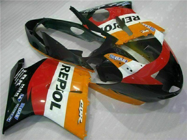 1996-2007 Orange White Red Glossy Black Repsol Honda CBR1100XX Motorcycle Fairing UK Stores