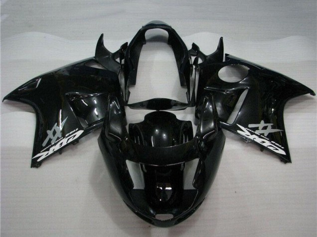 1996-2007 Glossy Black Honda CBR1100XX Motorcycle Fairing Kits UK Stores