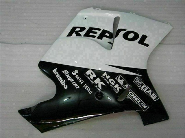 1996-2007 White Glossy Black Repsol Honda CBR1100XX Motorcycle Fairings UK Stores