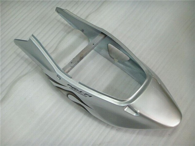 1996-2007 Silver Black Flame Honda CBR1100XX Motorcycle Fairing UK Stores