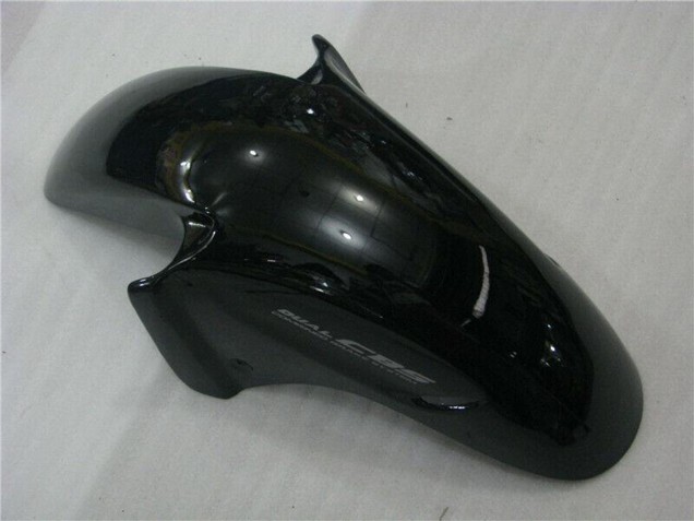 1996-2007 Glossy Black Red Flame Honda CBR1100XX Abs Motorcycle Fairings UK Stores
