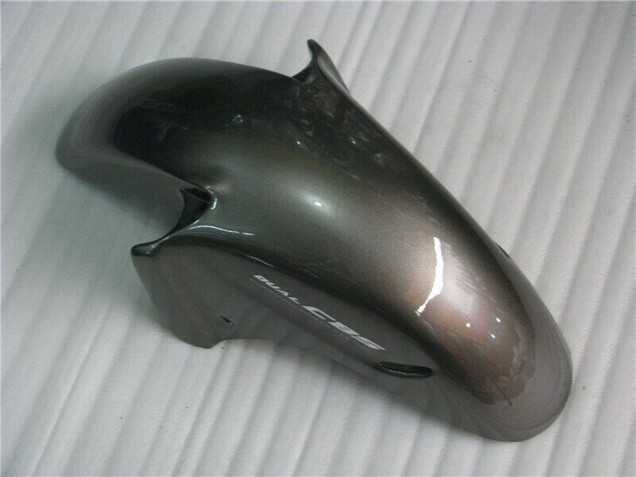 1996-2007 Glossy Black Silver Flame Honda CBR1100XX Motorcycle Fairings UK Stores