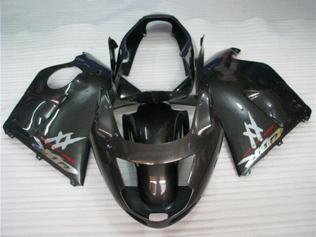 1996-2007 Glossy Black Honda CBR1100XX Abs Motorcycle Fairing UK Stores