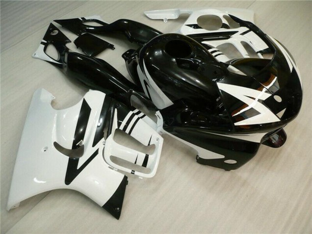 1995-1996 White Glossy Black Honda CBR600 F3 Motorcycle Fairings UK Stores