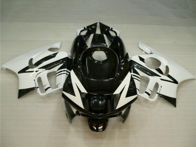 1995-1996 White Glossy Black Honda CBR600 F3 Motorcycle Fairings UK Stores