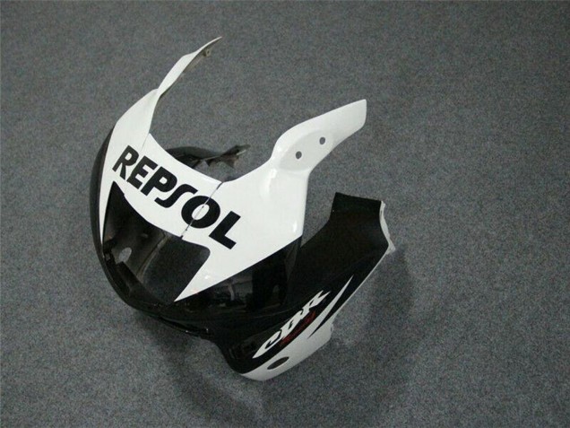 1997-1998 White Glossy Black Repsol Honda CBR600 F3 Motorcycle Fairings UK Stores