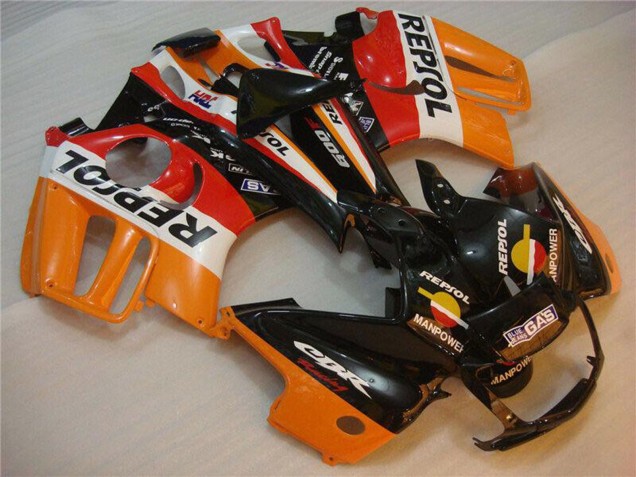 1995-1996 Orange White Red Glossy Black Repsol Honda CBR600 F3 Motorcycle Fairings UK Stores