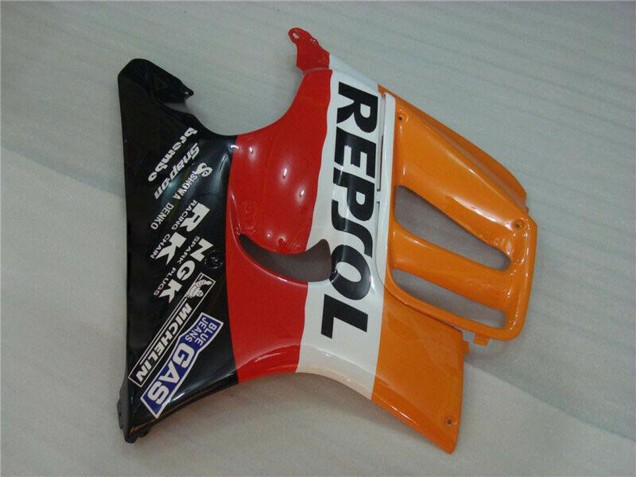 1995-1996 Orange White Red Glossy Black Repsol Honda CBR600 F3 Motorcycle Fairings UK Stores