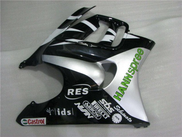 1995-1996 White Silver Green Hannspree Honda CBR600 F3 Motorcycle Fairings UK Stores
