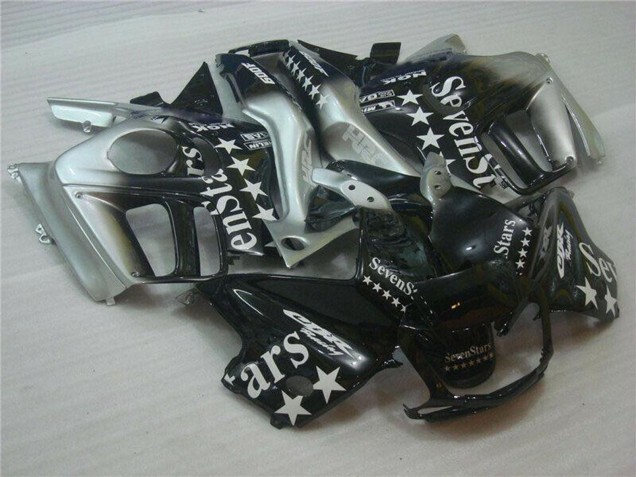 1995-1996 Silver Glossy Black SevenStars Honda CBR600 F3 Motorcycle Fairings UK Stores