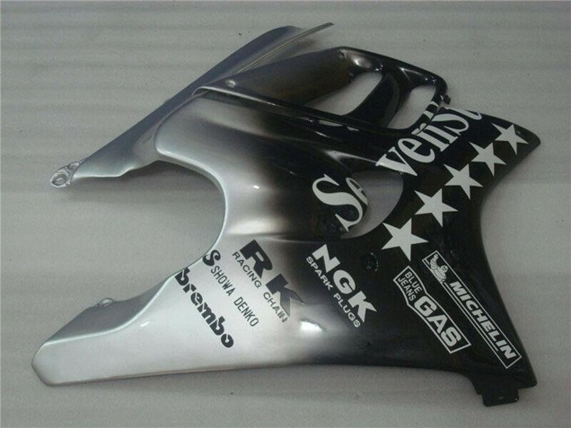 1995-1996 Silver Glossy Black SevenStars Honda CBR600 F3 Motorcycle Fairings UK Stores