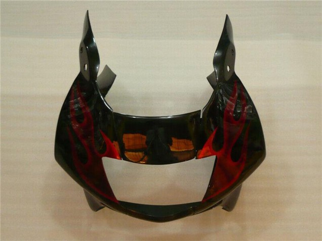 1995-1996 Glossy Black Red Flame Honda CBR600 F3 Motorcycle Fairings UK Stores