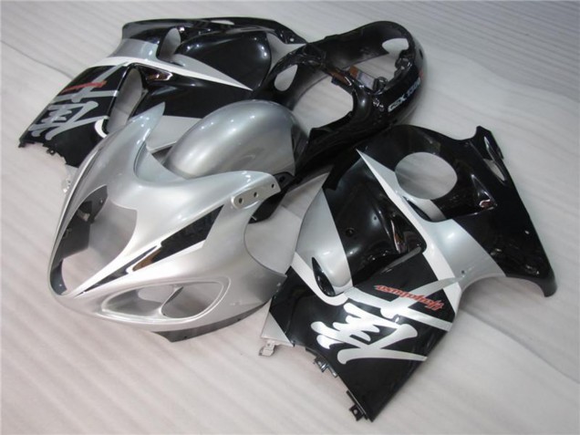 1996-2007 Silver Black Suzuki GSXR 1300 Hayabusa Motorcycle Fairings UK Stores
