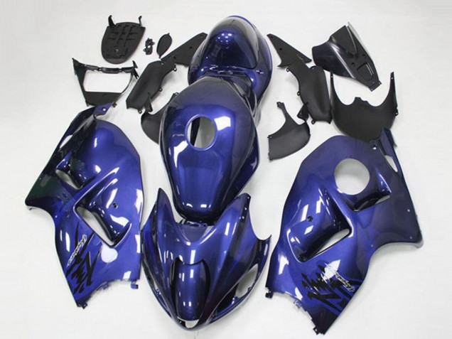 1996-2007 Dark Blue Suzuki GSXR 1300 Hayabusa Motorcycle Fairings UK Stores