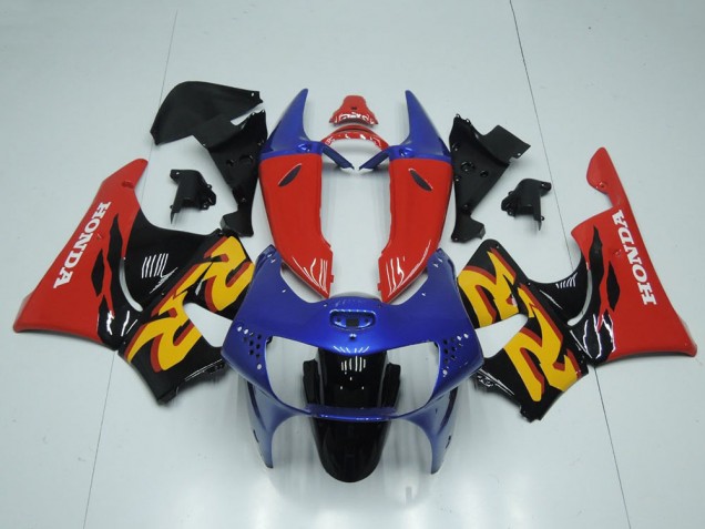 1998-1999 Red Blue Glossy Black Honda CBR900RR 919 Motorcycle Fairing UK Stores
