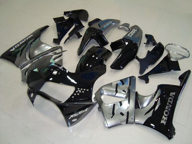 1998-1999 Silver Glossy Black Honda CBR900RR 919 Motorcycle Fairings UK Stores