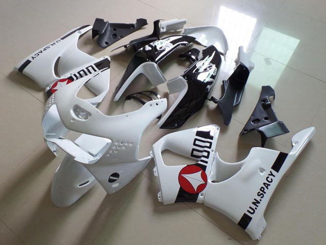 1998-1999 White Red Glossy Black U.N.Spacy Honda CBR900RR 919 Motorcycle Fairings UK Stores