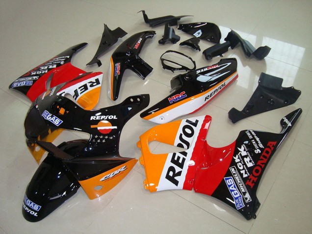 1998-1999 Orange White Red Glossy Black Repsol Honda CBR900RR 919 Motorcycle Fairings UK Stores