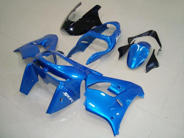 1998-1999 Light Blue Kawasaki ZX9R Motorcycle Fairings UK Stores