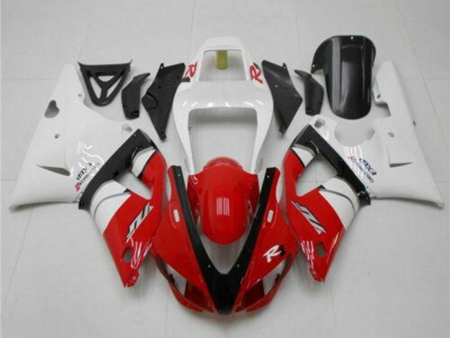 1998-1999 White Red Black Yamaha YZF R1 Motorcycle Fairings UK Stores