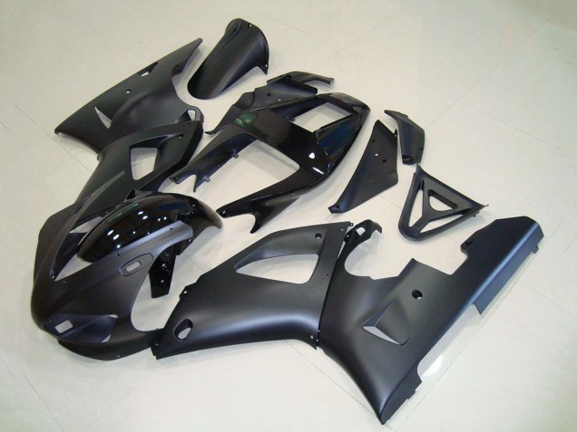 1998-1999 Matte Black Glossy Black Yamaha YZF R1 Motorcycle Fairings UK Stores
