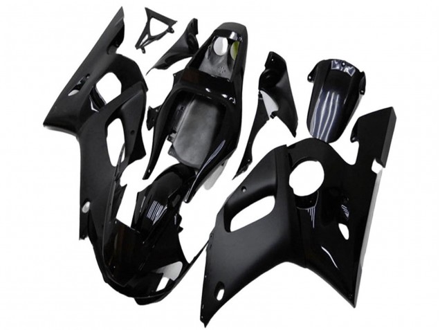 1998-2002 Glossy Black Matte Black Yamaha YZF R6 Motorcycle Fairings UK Stores