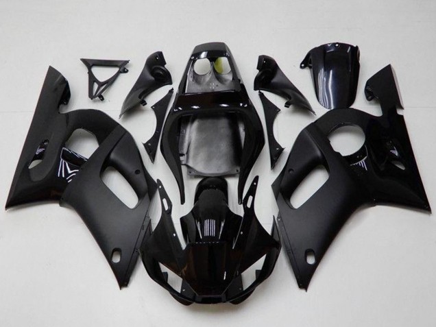 1998-2002 Glossy Black Matte Black Yamaha YZF R6 Motorcycle Fairings UK Stores
