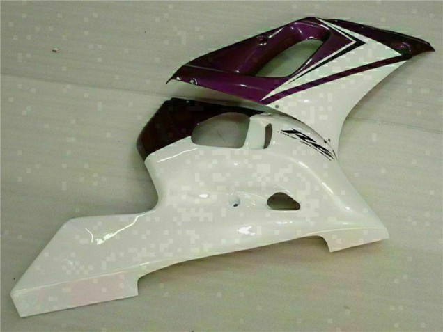 1998-2002 White Purple Yamaha YZF R6 Motorcycle Fairings UK Stores