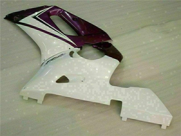 1998-2002 White Purple Yamaha YZF R6 Motorcycle Fairings UK Stores