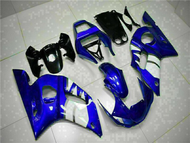 1998-2002 Blue White Yamaha YZF R6 Motorcycle Fairings UK Stores