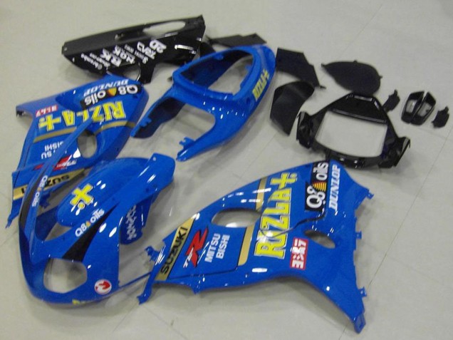1998-2003 Blue Yellow Black Rizla Dunlop Suzuki TL1000R Motorcycle Fairings UK Stores