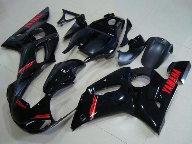 1998-2002 Glossy Black Red Decals Yamaha YZF R6 Motorcycle Fairings UK Stores