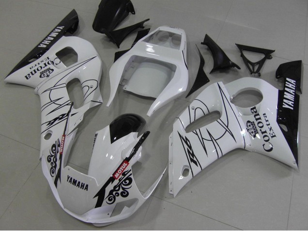 1998-2002 White Black Red Corona Motul Yamaha YZF R6 Motorcycle Fairings UK Stores