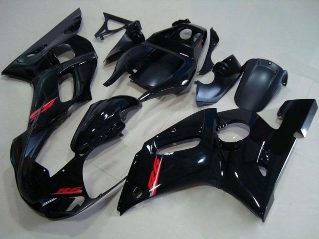 1998-2002 Glossy Black Red Decal Yamaha YZF R6 Motorcycle Fairings UK Stores