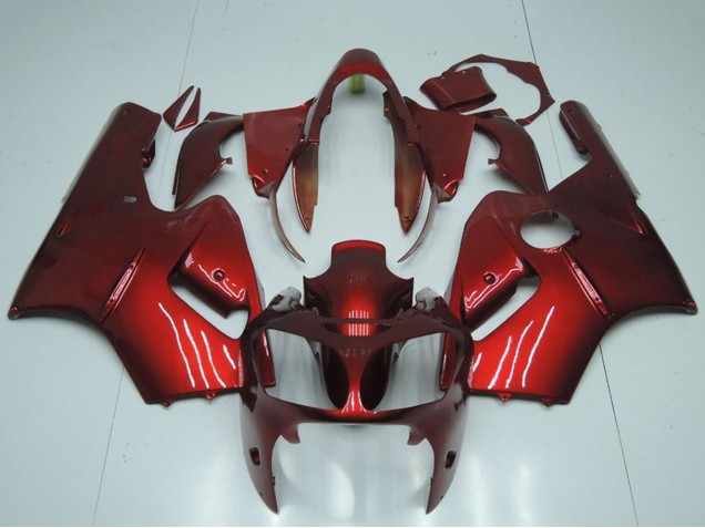 2000-2001 Candy Red Kawasaki ZX12R Motorcycle Fairing UK Stores