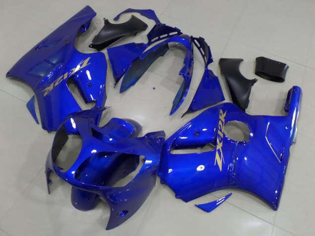 2000-2001 Blue Gold Decals Kawasaki ZX12R Motorcycle Fairings UK Stores