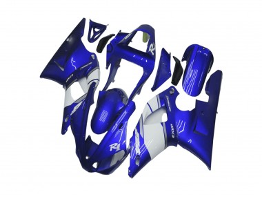 2000-2001 Blue White Yamaha YZF R1 Motorcycle Fairing UK Stores
