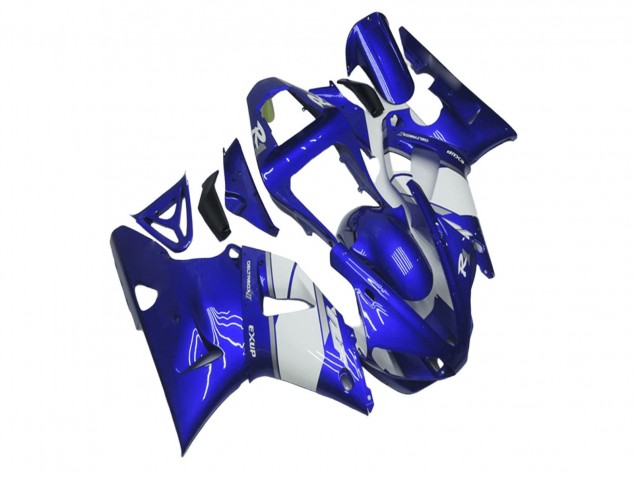 2000-2001 Blue White Yamaha YZF R1 Motorcycle Fairing UK Stores