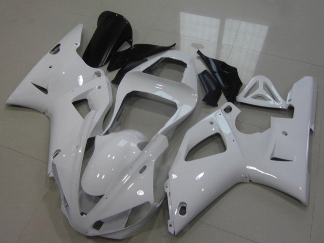 2000-2001 Pearl White Yamaha YZF R1 Motorcycle Fairings UK Stores