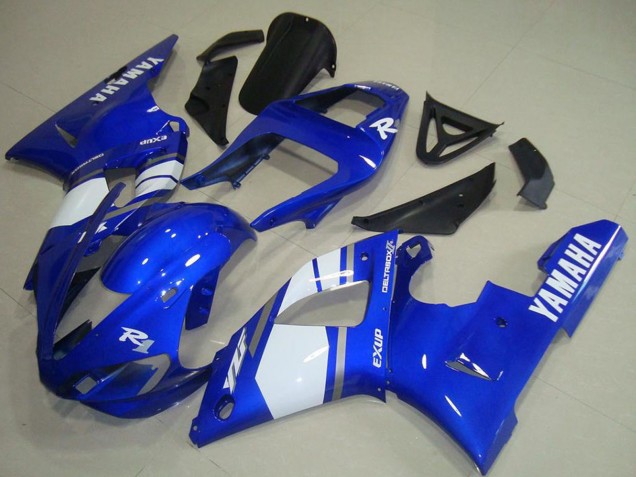 2000-2001 Blue White Yamaha YZF R1 Motorcycle Fairings UK Stores
