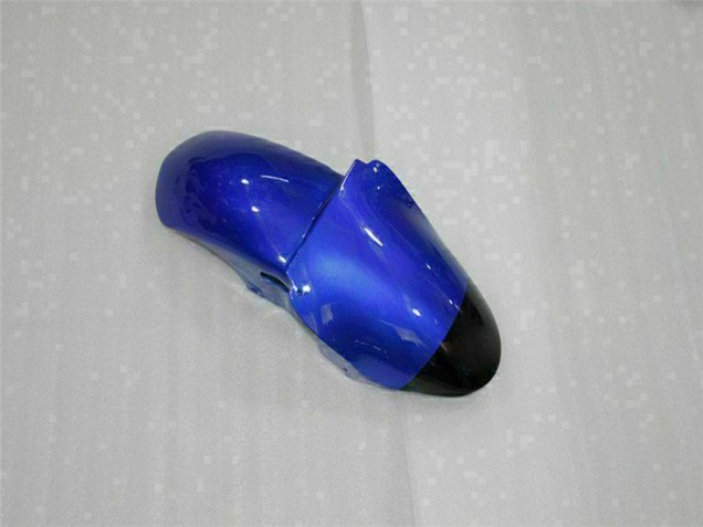 2000-2002 Blue Glossy Black Elf Bridgestone Kawasaki ZX6R Motorcycle Fairings UK Stores