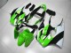 2000-2002 Green White Black Kawasaki ZX6R Motorcycle Fairing Kits UK Stores