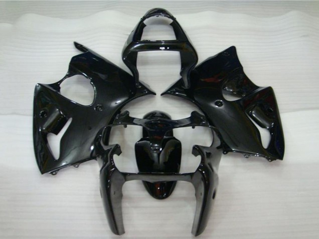 2000-2002 Glossy Black Kawasaki ZX6R Motorcycle Fairings UK Stores