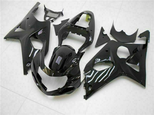 2000-2002 Glossy Black Suzuki GSXR 1000 Motorcycle Fairings UK Stores